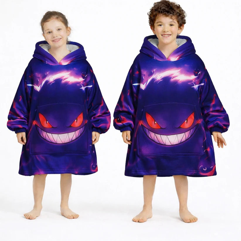 Sudadera manta extragrande de anime y dibujos animados