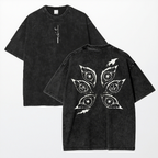 T-shirt oversize délavé à l'acide Demon Slayer Anime