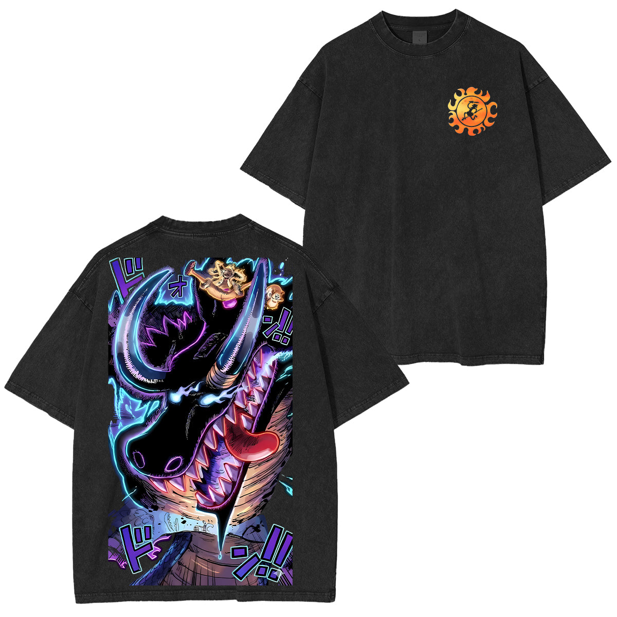 ONE PIECE Washed T-shirt/Crewneck/Hoodie