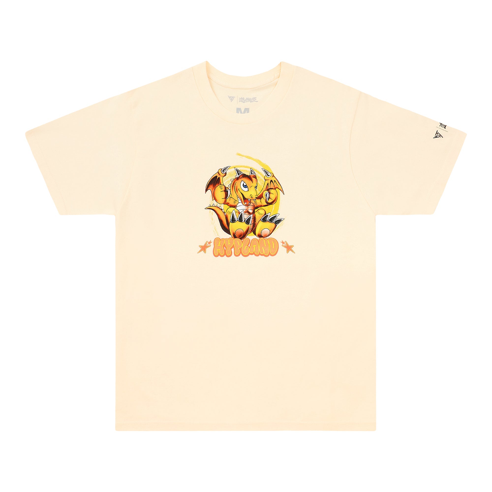 CAMISETA DINO YUGIOH (CREMA)