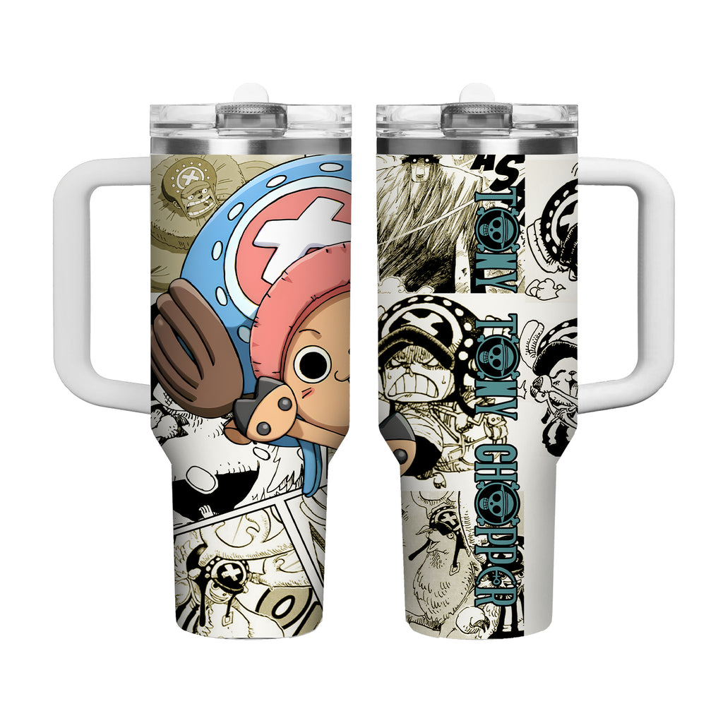 One Piece Chopper Stainless Steel Tumbler Cup