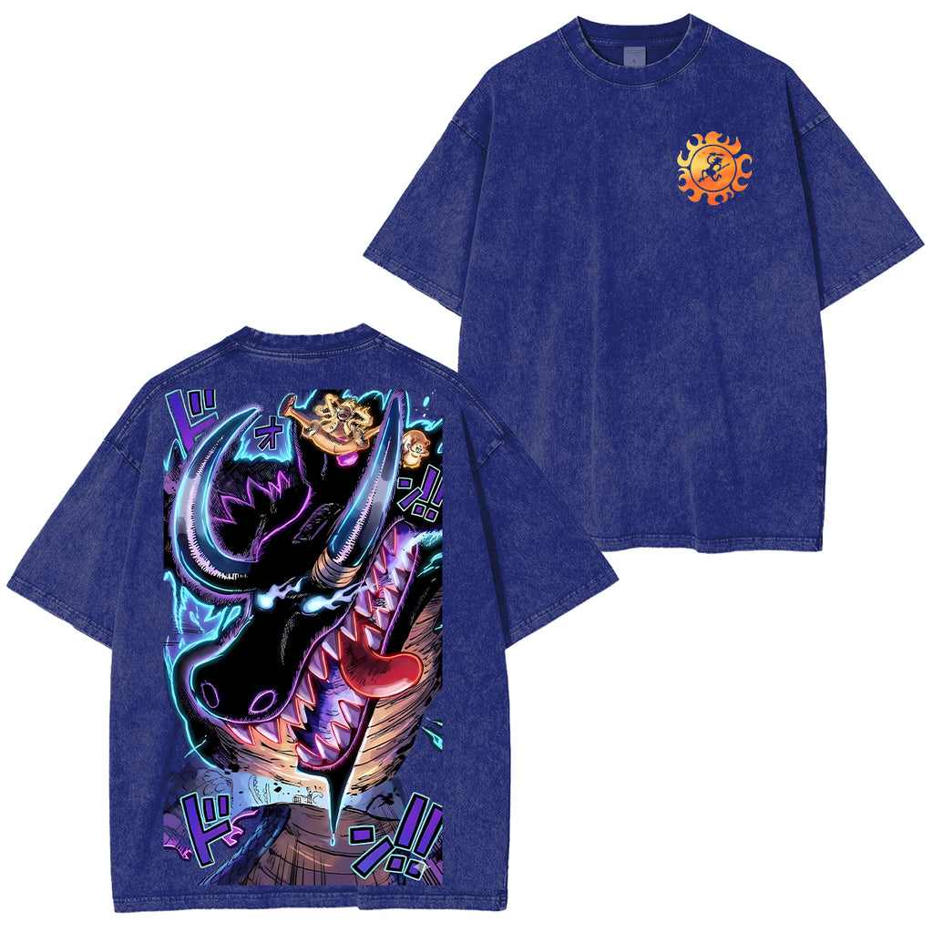 ONE PIECE Washed T-shirt/Crewneck/Hoodie