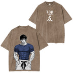 T-shirt/Sweat-shirt/Hoodie Toji Fushiguro délavé