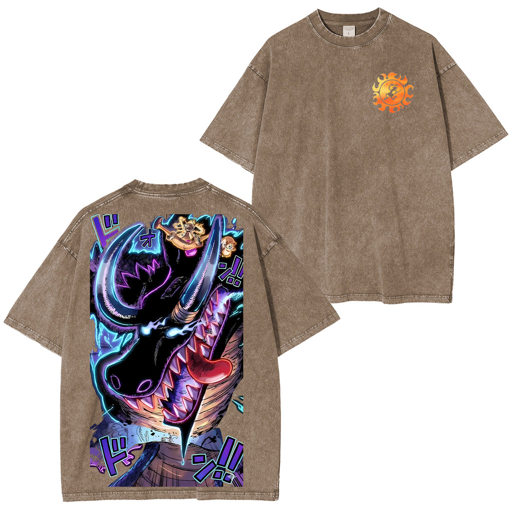 ONE PIECE Washed T-shirt/Crewneck/Hoodie