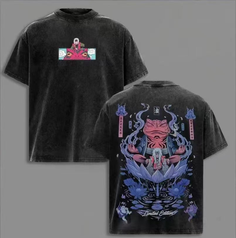 Naruto Jiraiya Vintage Washed T-shirt/Crewneck/Hoodie