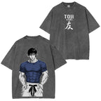 T-shirt/Sweat-shirt/Hoodie Toji Fushiguro délavé