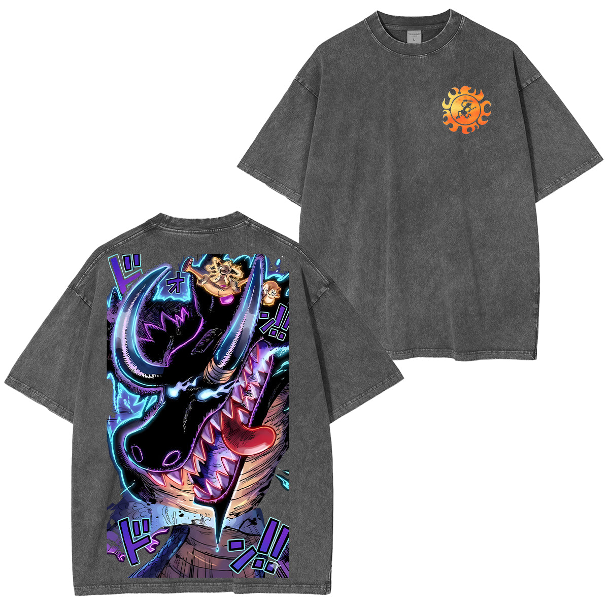 ONE PIECE Washed T-shirt/Crewneck/Hoodie