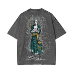 Zoro One Piece Unisex Washed T-Shirt