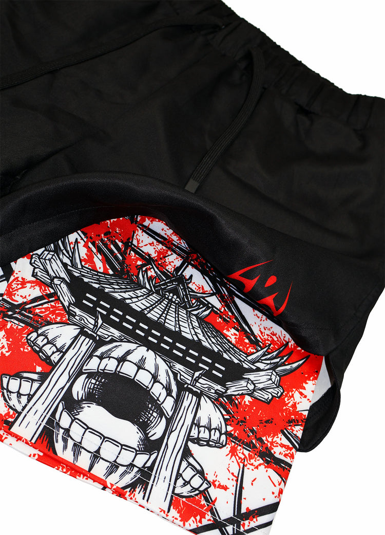 Pantalones cortos de rendimiento Malevolent Shrine