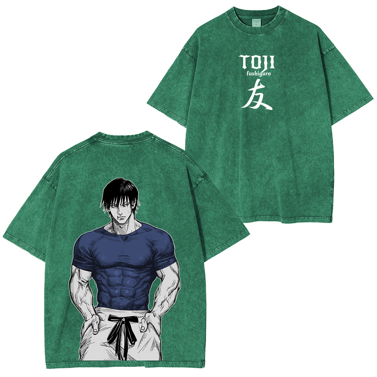 T-shirt/Sweat-shirt/Hoodie Toji Fushiguro délavé