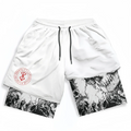 Short de sport Berserk avec doublure – Design Marque du Sacrifice et Roi Crâne