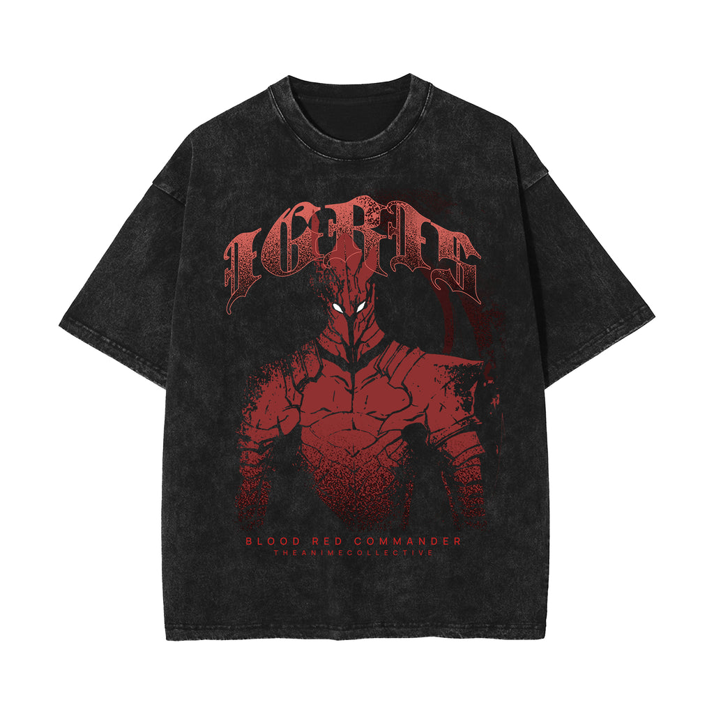 T-shirt vintage Igris | Solo Leveling
