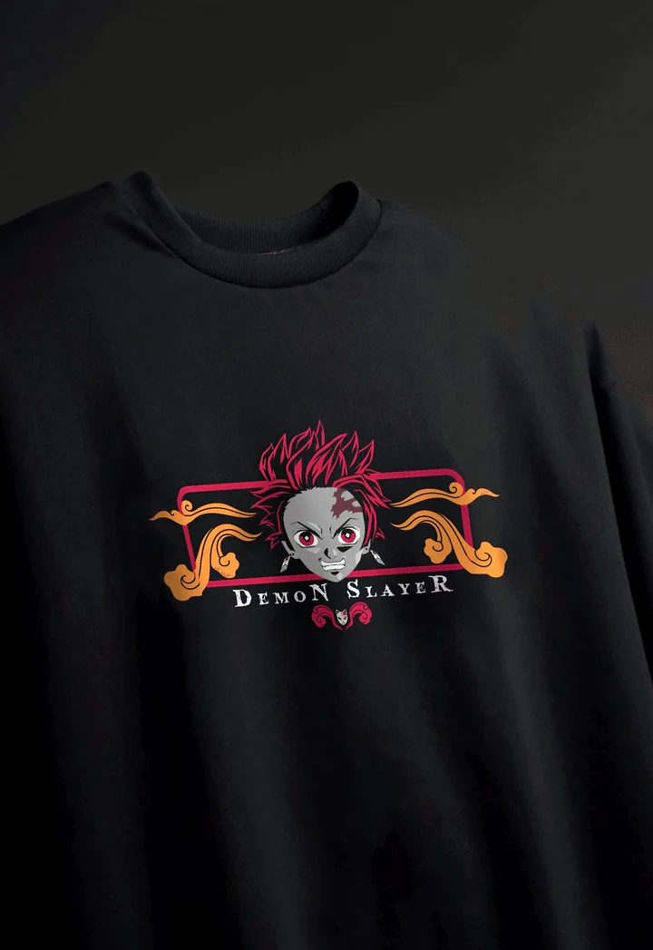 Camiseta extragrande Tanjiro Demon Slayer