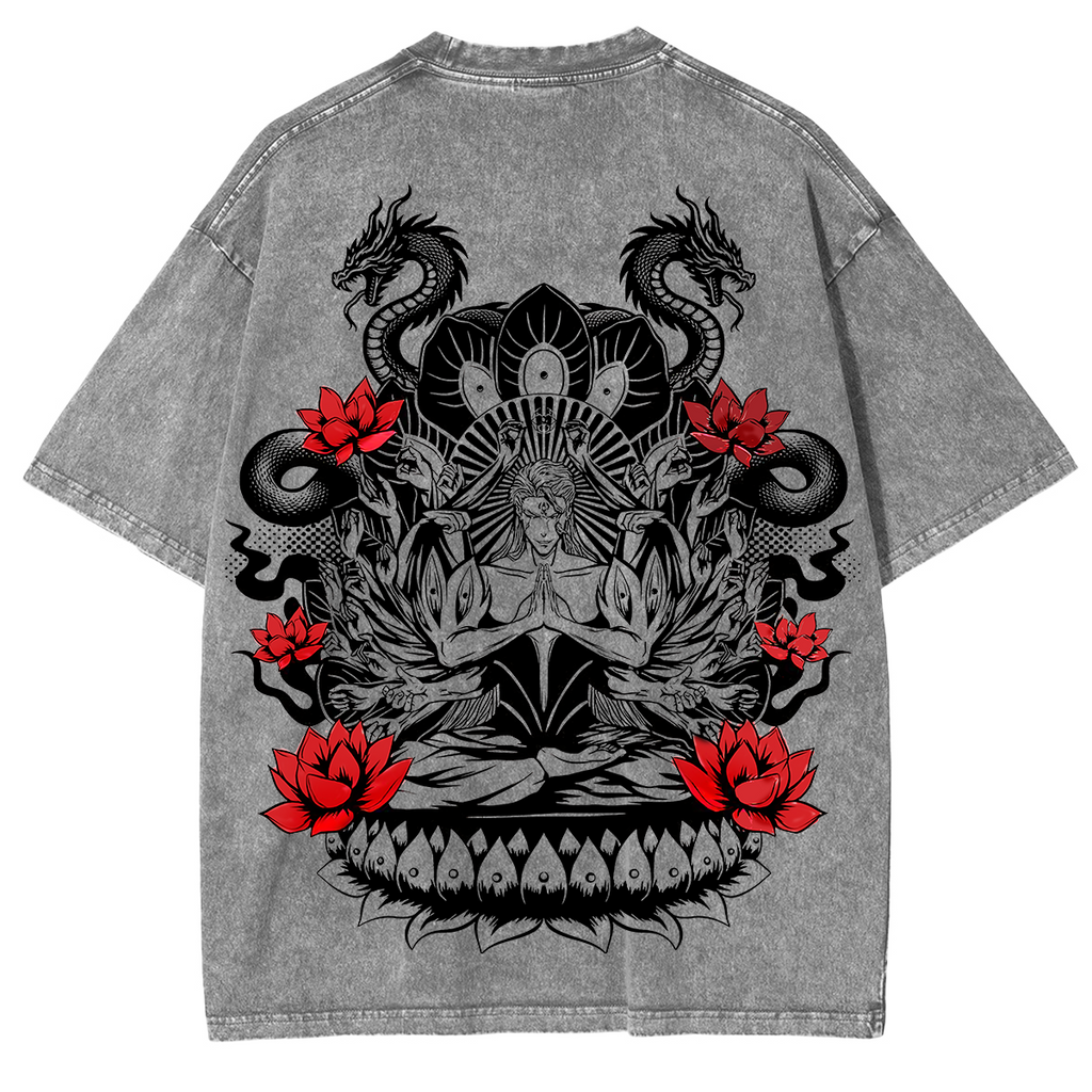 Bleach Anime Washed Unisex T-Shirt