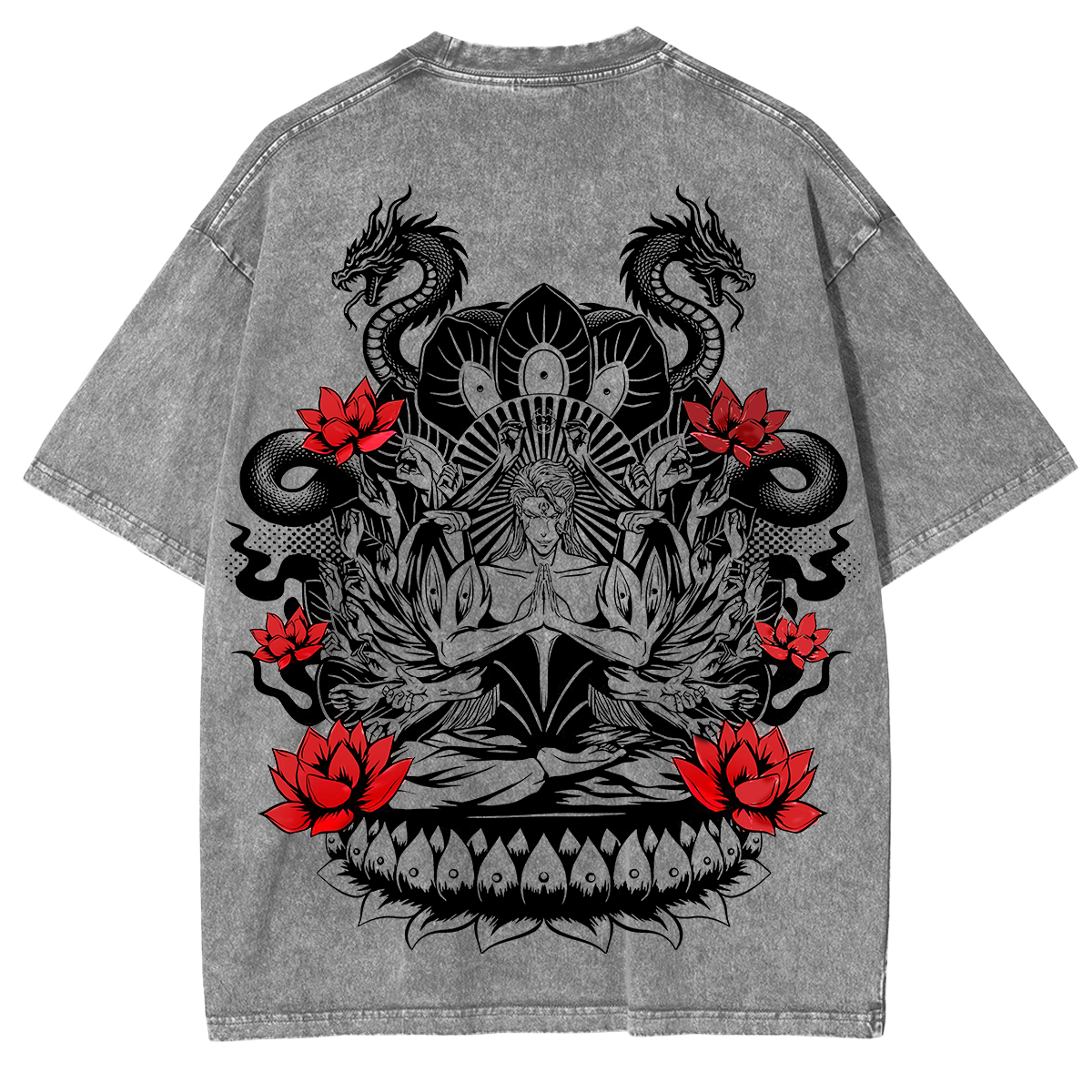 Bleach Anime Washed Unisex T-Shirt