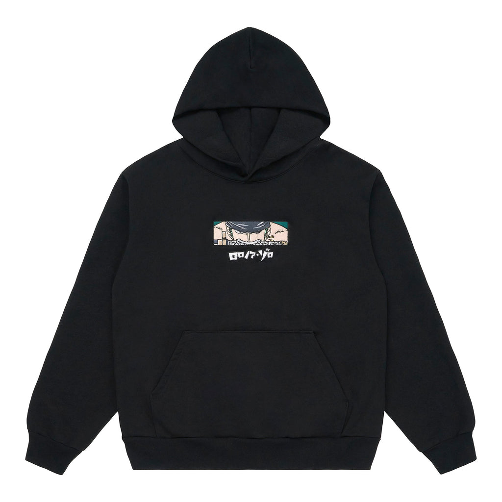 ONE PIECE ZORO EYES HOODIE (BLACK)
