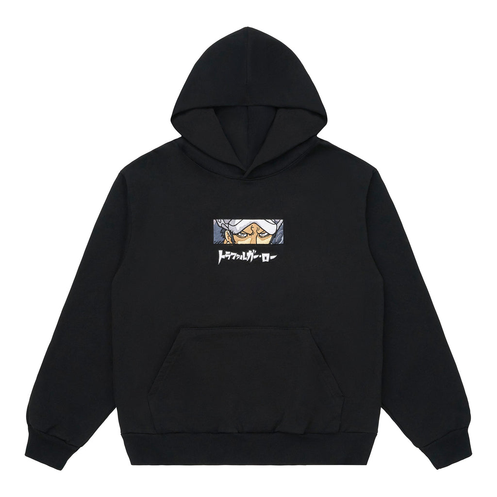 ONE PIECE LAW EYES HOODIE (BLACK)
