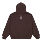 ONE PIECE LUFFY EYES HOODIE (CHOCOLATE)