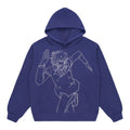 ONE PIECE SANJI SINGLE LINE HOODIE (Navy) *PRE ORDER*