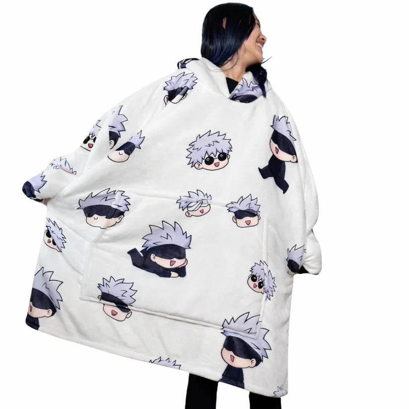 Sudadera manta extragrande de anime y dibujos animados