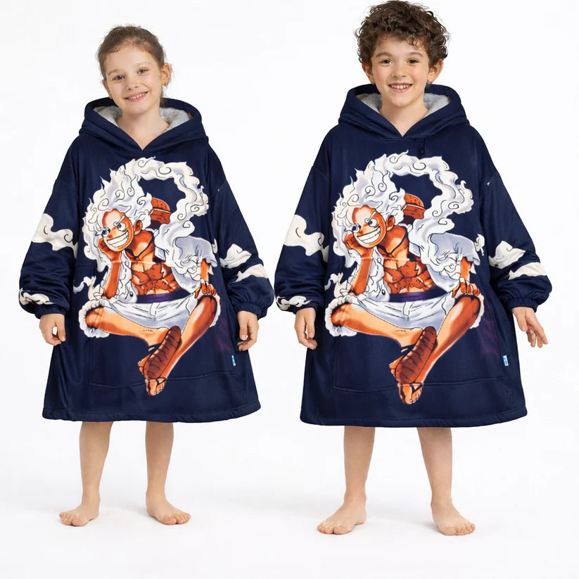 Sudadera manta extragrande de anime y dibujos animados