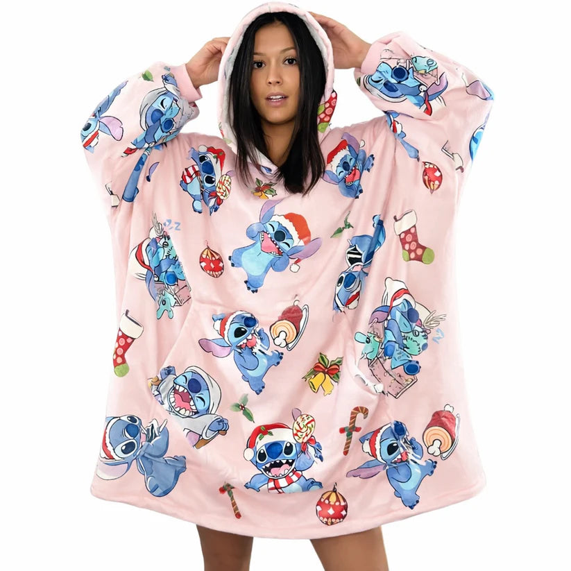 Sudadera manta extragrande de anime y dibujos animados