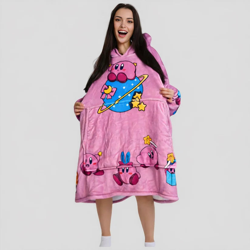 Sudadera manta extragrande de anime y dibujos animados