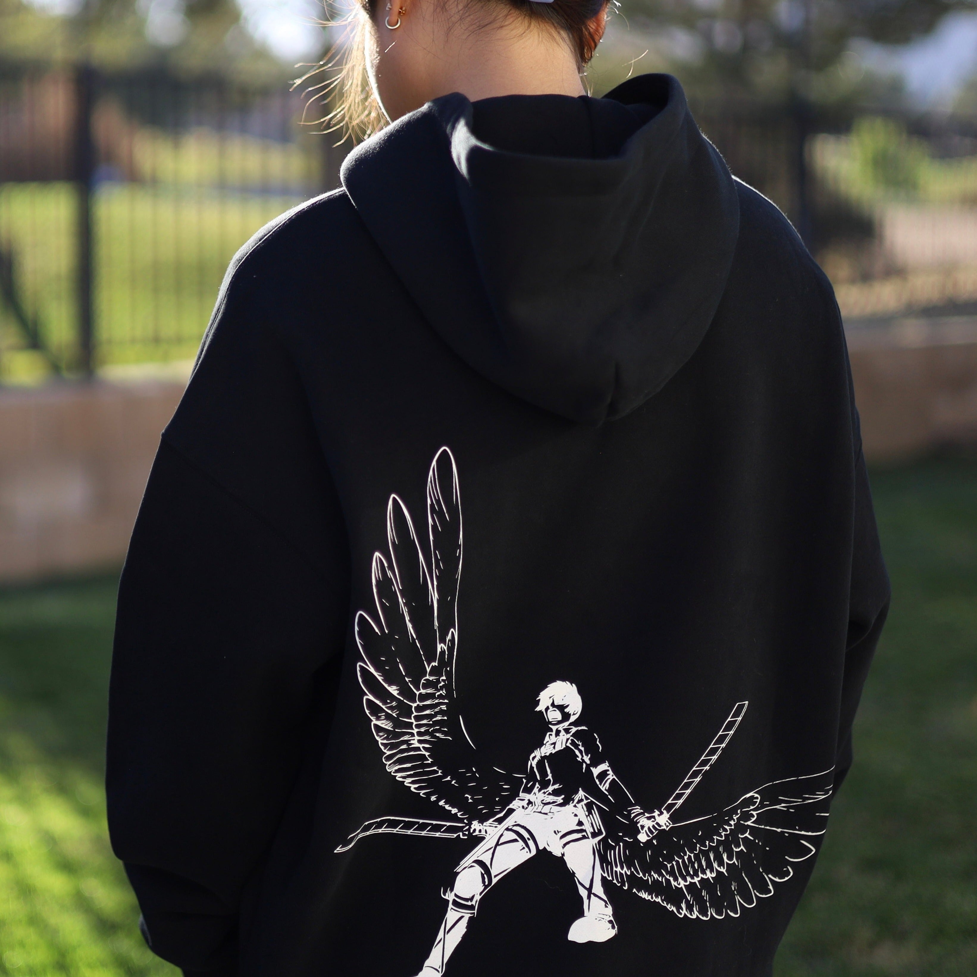 SWEAT À CAPUCHE WINGS (EPAIS)