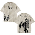 T-shirt/Sweat-shirt/Sweat à capuche délavé Frieren Beyond Journeys End
