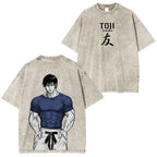 T-shirt/Sweat-shirt/Hoodie Toji Fushiguro délavé