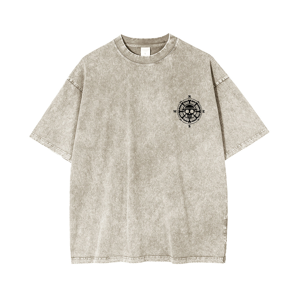 Sanji One Piece Unisex Washed T-Shirt