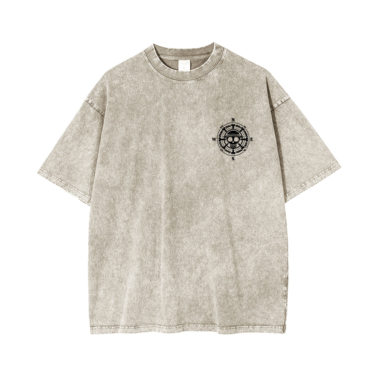 Zoro One Piece Unisex Washed T-Shirt