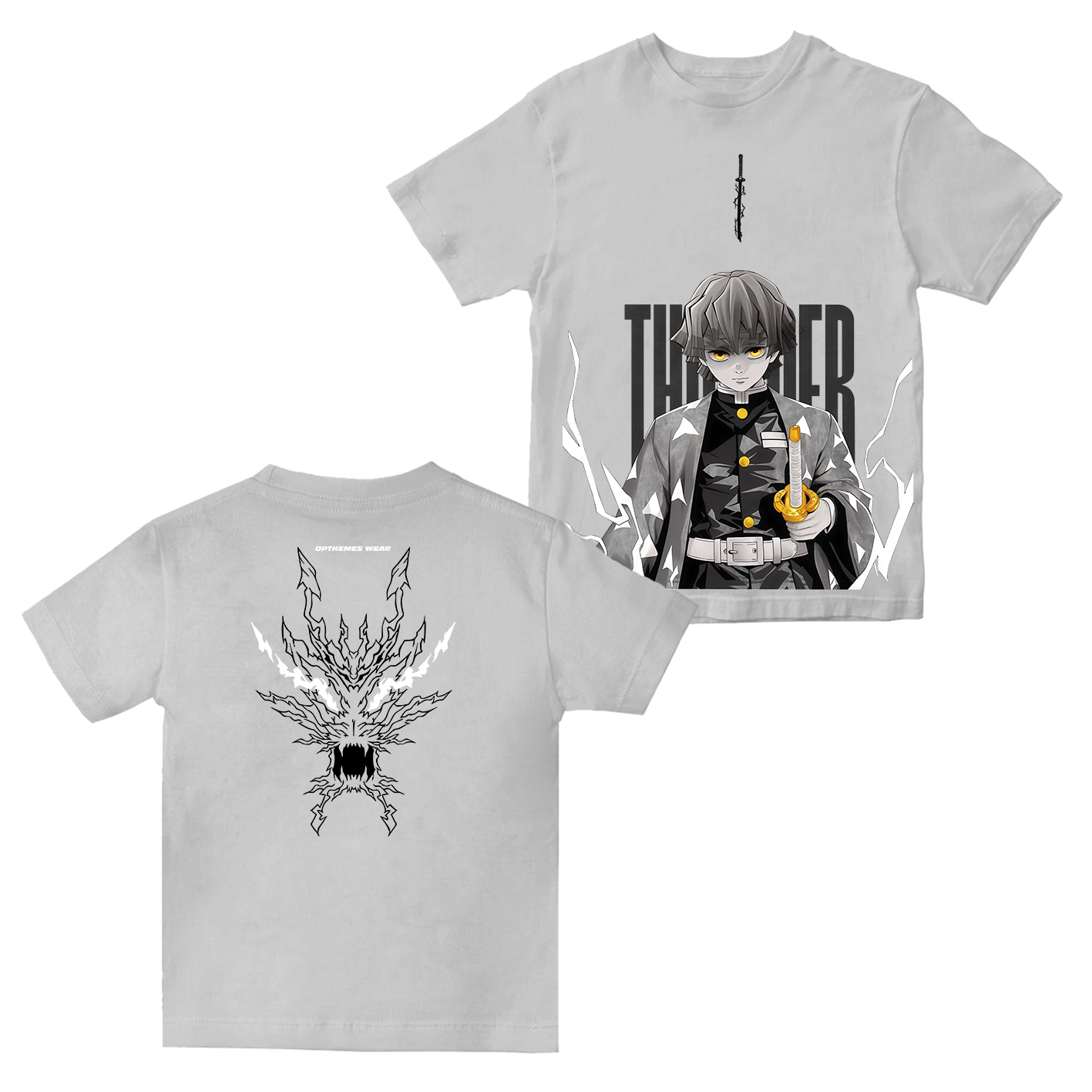 Zenitsu Cotton Unisex Kids T-Shirt/Crewneck Sweatshirt/Hoodie