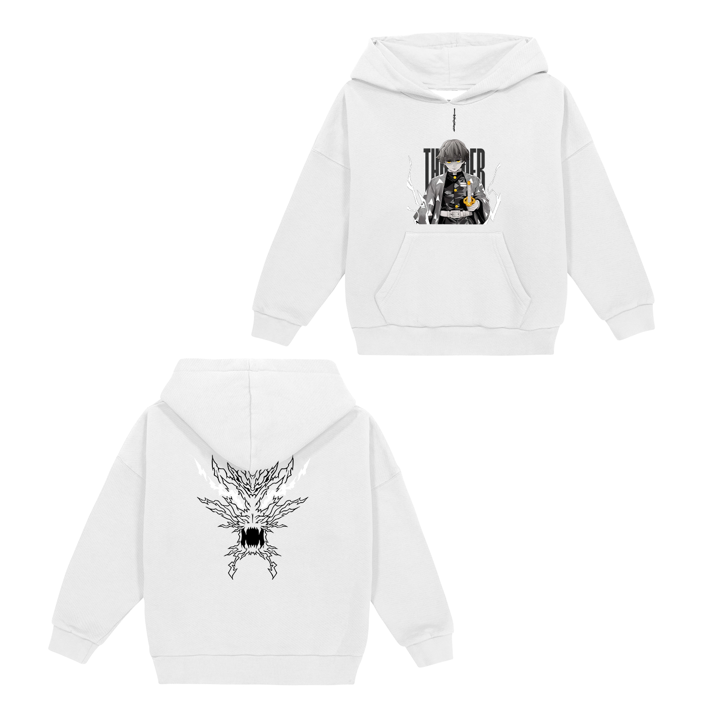 Zenitsu Cotton Unisex Kids T-Shirt/Crewneck Sweatshirt/Hoodie