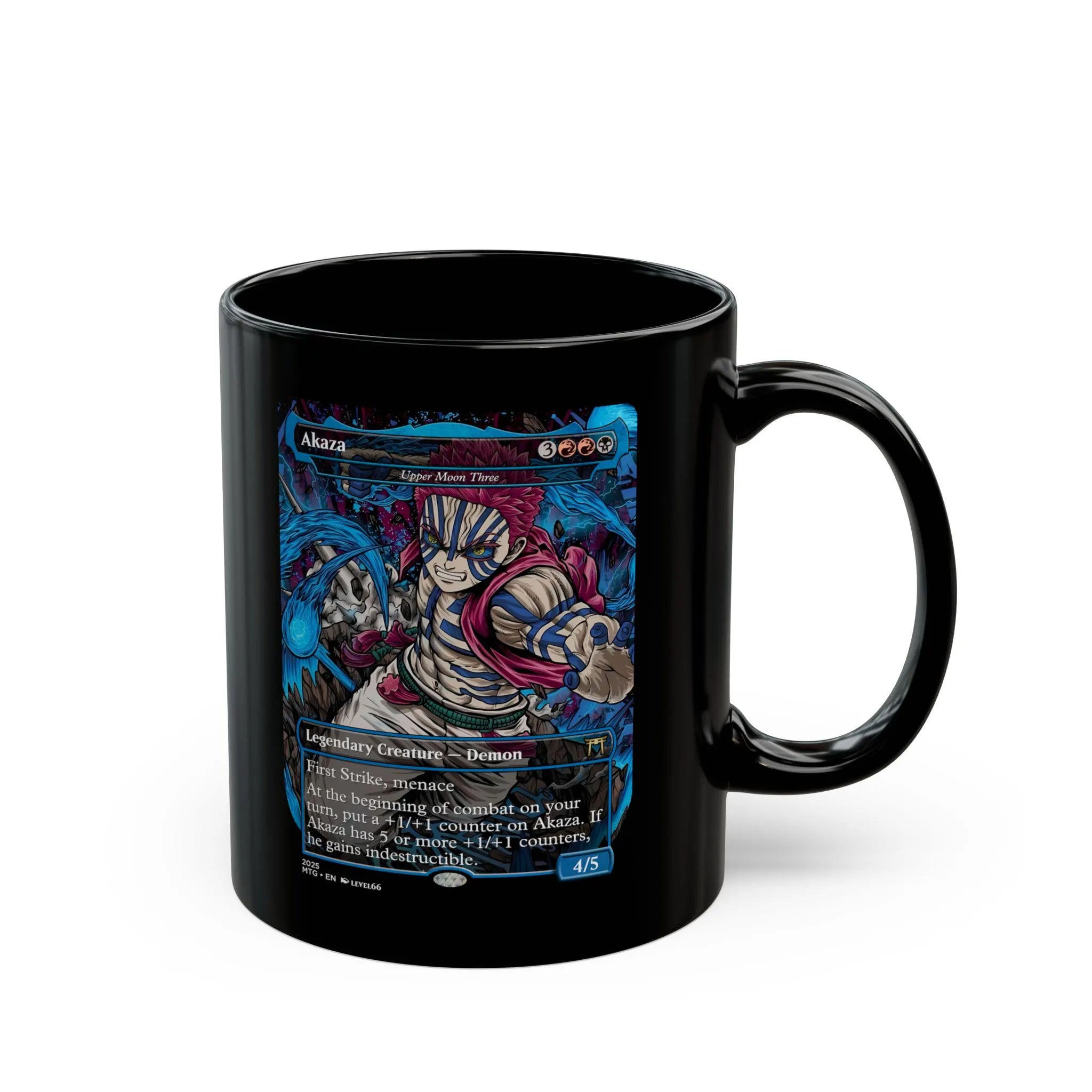 Akaza Demon Slayer MTG Proxy Card Mug