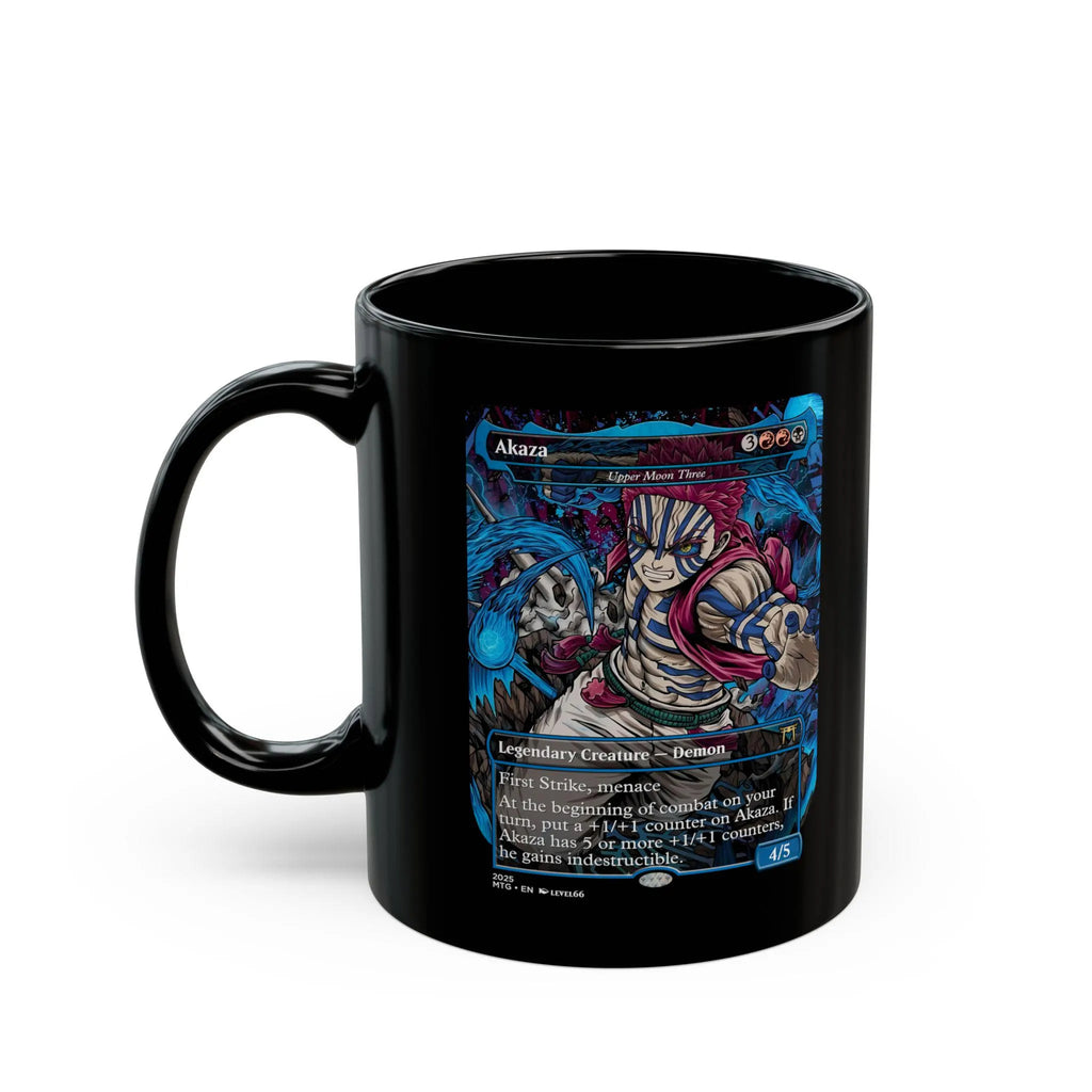 Akaza Demon Slayer MTG Proxy Card Mug