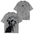T-shirt unisexe Esconar Seven Deadly Sins à effet délavé vintage