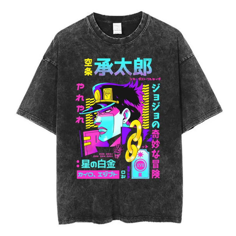 Jolyne Cujoh Stone Ocean Vintage Washed T Shirt