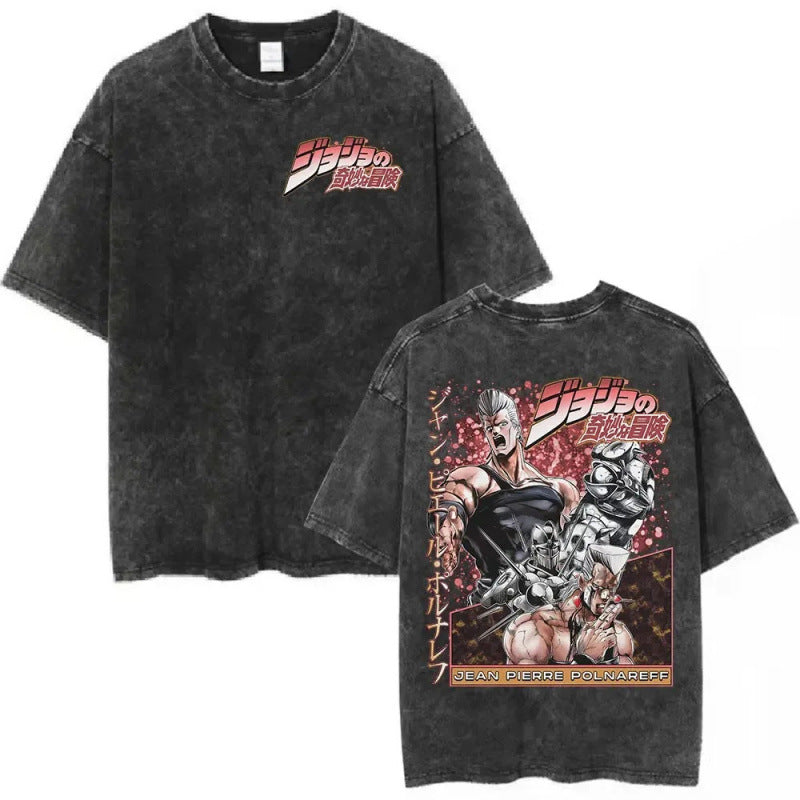 Anime Jojo Bizarre Adventure Vintage Washed