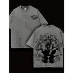 One Piece Anime Pattern Retro Unisex Oversi