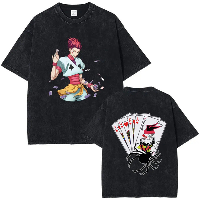 Anime Hunter X Hunter Vintage Washed T Shirt