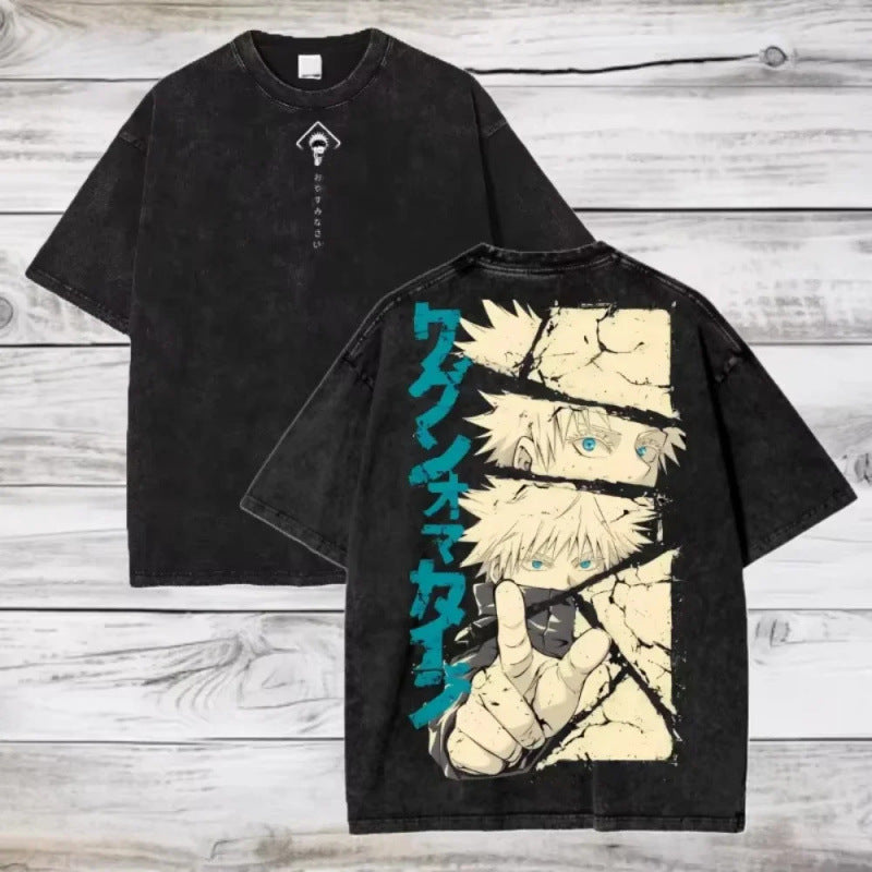 Gojo Satoru Jujutsu Kaisen Tshirt Print Wome