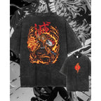 2025 Summer Men'S Washes T-Shirts Japanese A