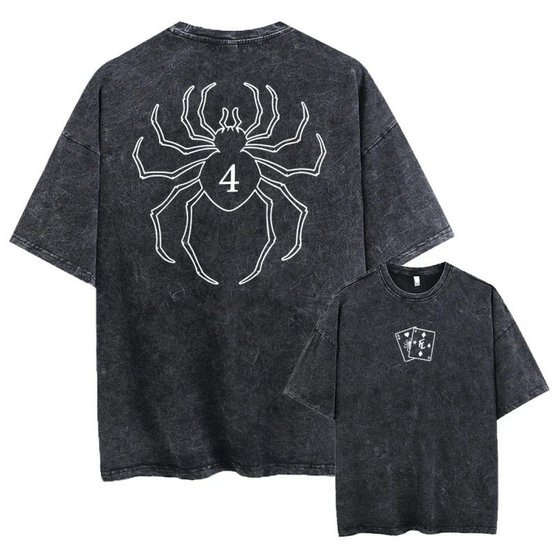 European Size Cotton Anime Hunter X Hunter Washed New Arrival Men