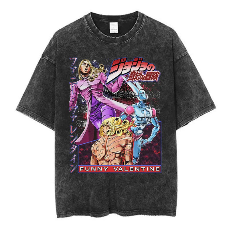 Jolyne Cujoh Stone Ocean Vintage Washed T Shirt
