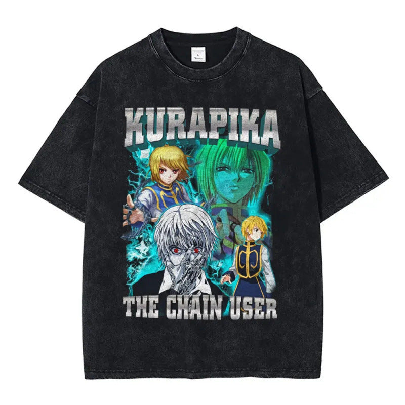 Anime Hunter X Hunter Vintage Washed T Shirt