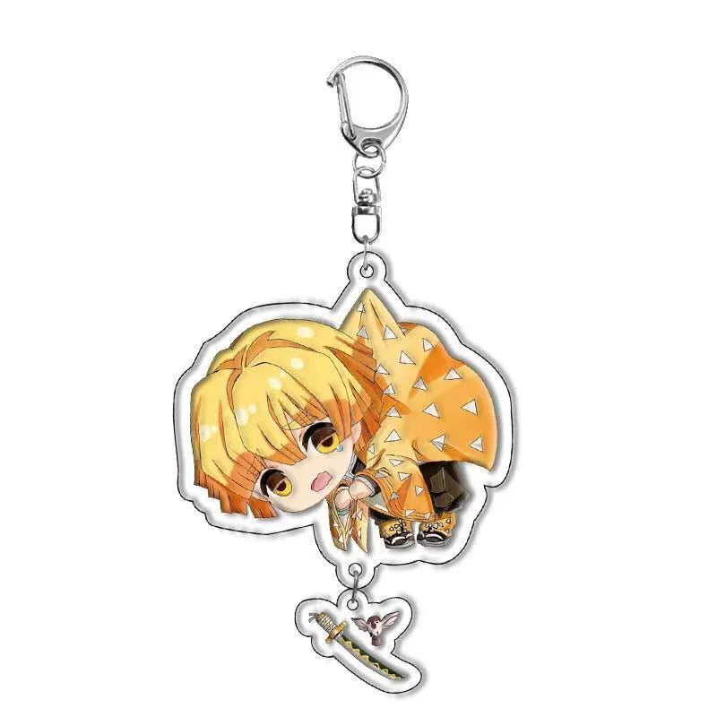 High-quality Demon Slayer keychains/keychains, anime merchandise, backpack charms