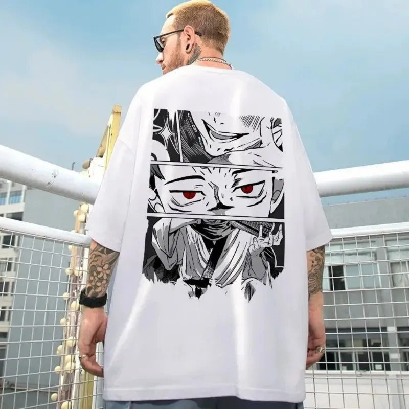 Trendy Men'S Summer New Personalized Cartoon Print Breathabl