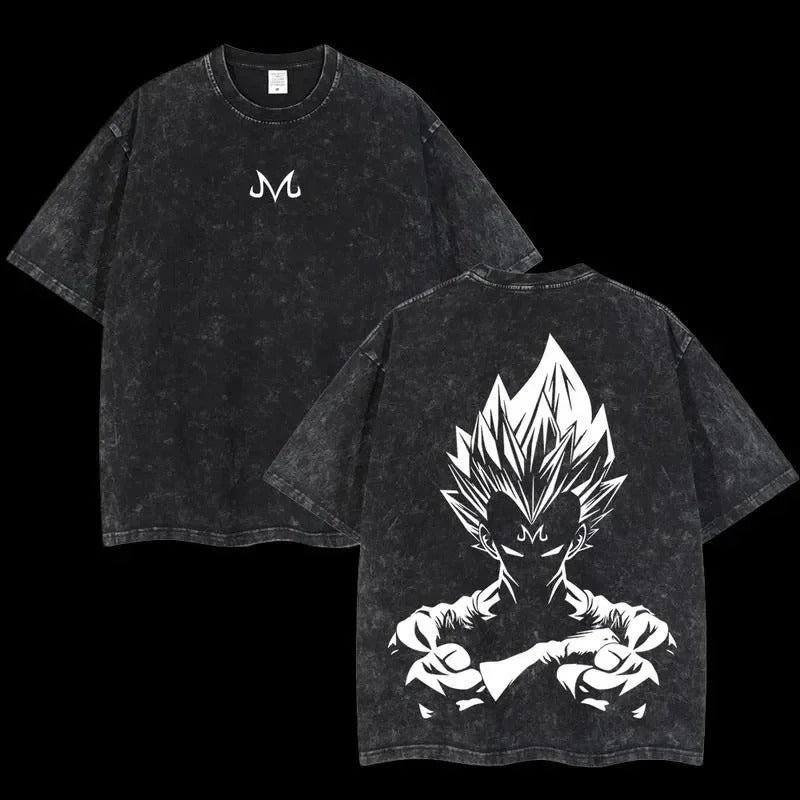Ouma Pure Cotton Anime Dragon Ball Cosplay Washed T-Shirt Cot