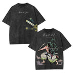 Ouma Pure Cotton One Piece Anime Derivatives Printed Washed T